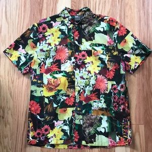 ASOS Men’s Floral ButtonUp